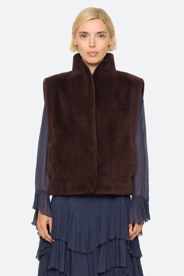 Sea NY Annie Vest - Brown