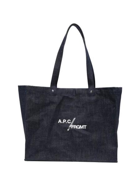 A.P.C. x Carhartt WIP Tote Bag - Washed Indigo | Garmentory