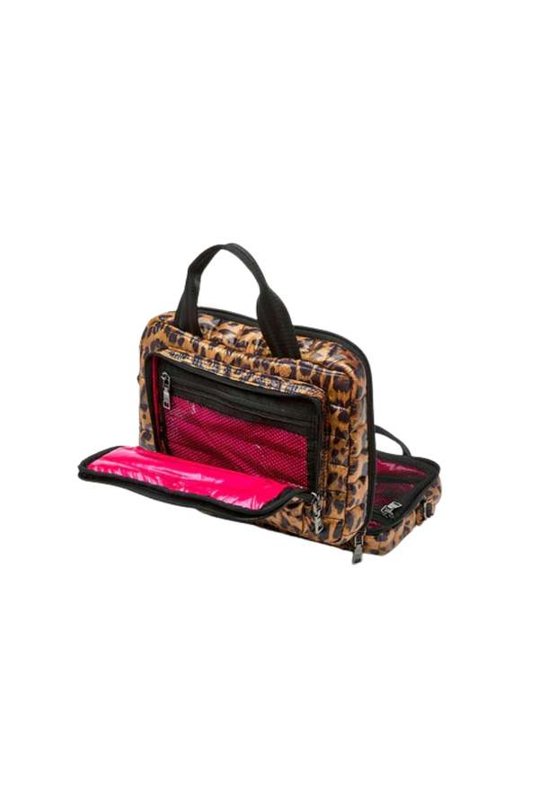 Think Royln Stowaway Toiletry Bag - Leopard
