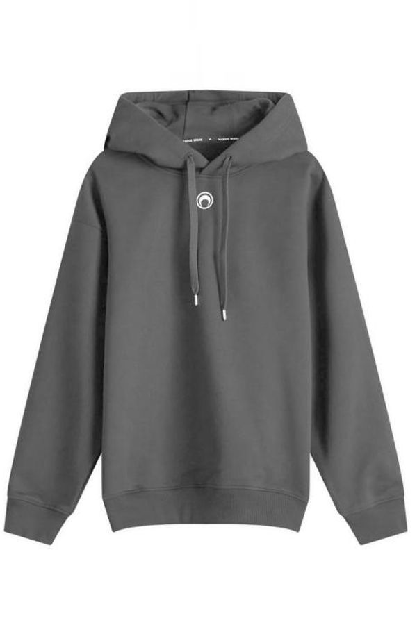 MARINE SERRE MRSM261PRSW126BK Hoodie - Black