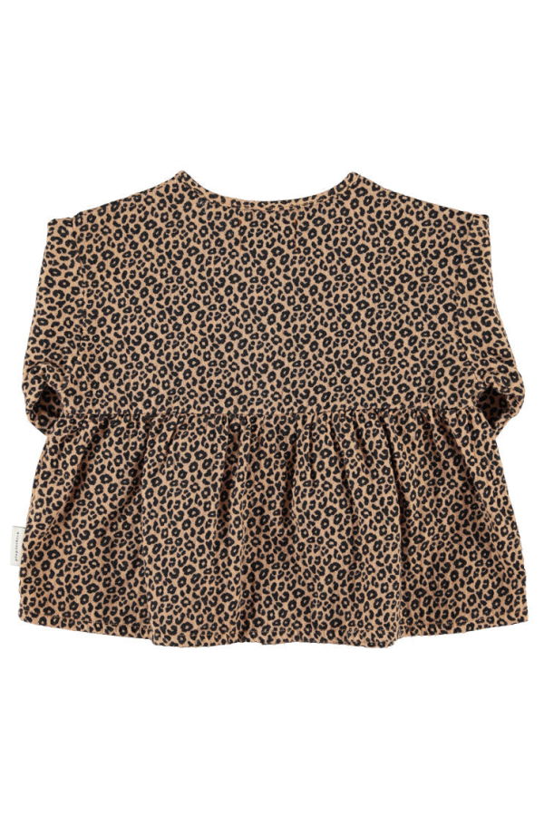 KIDS Piupiuchick Animal Print Blouse