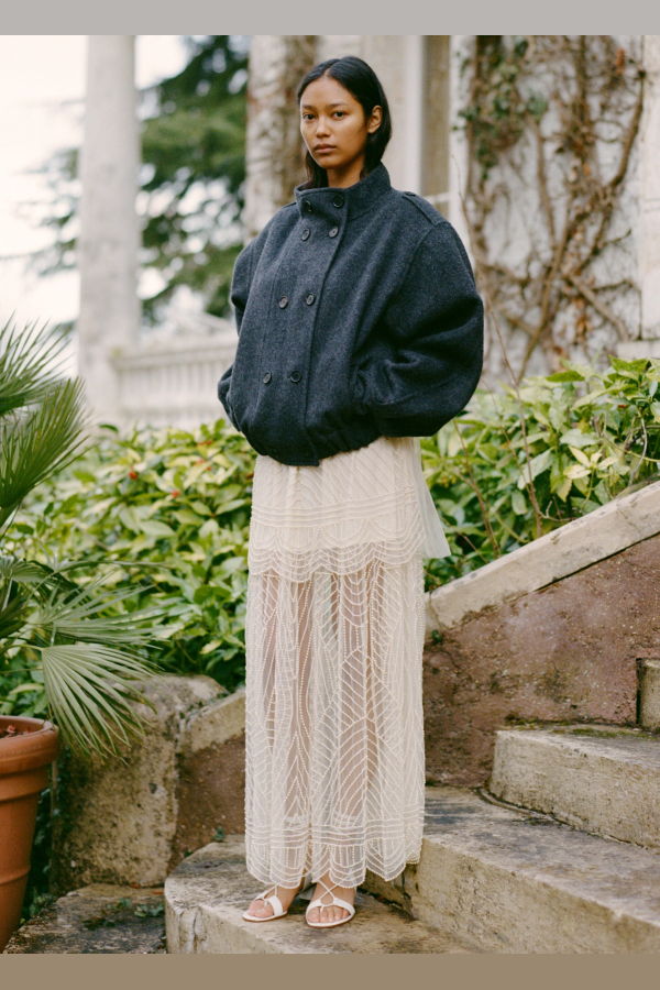 Sea NY Carlotta Skirt - Cream