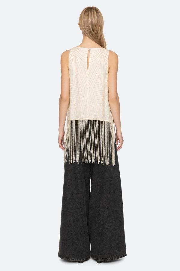 Sea NY Carlotta Top - Cream