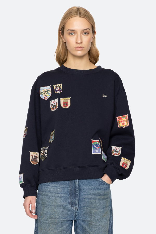 Sea NY Davis Sweatshirt - Navy