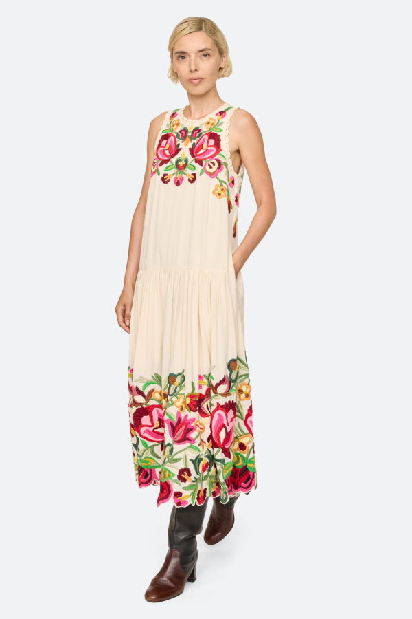 Sea NY Wilhelmina Dress - Cream