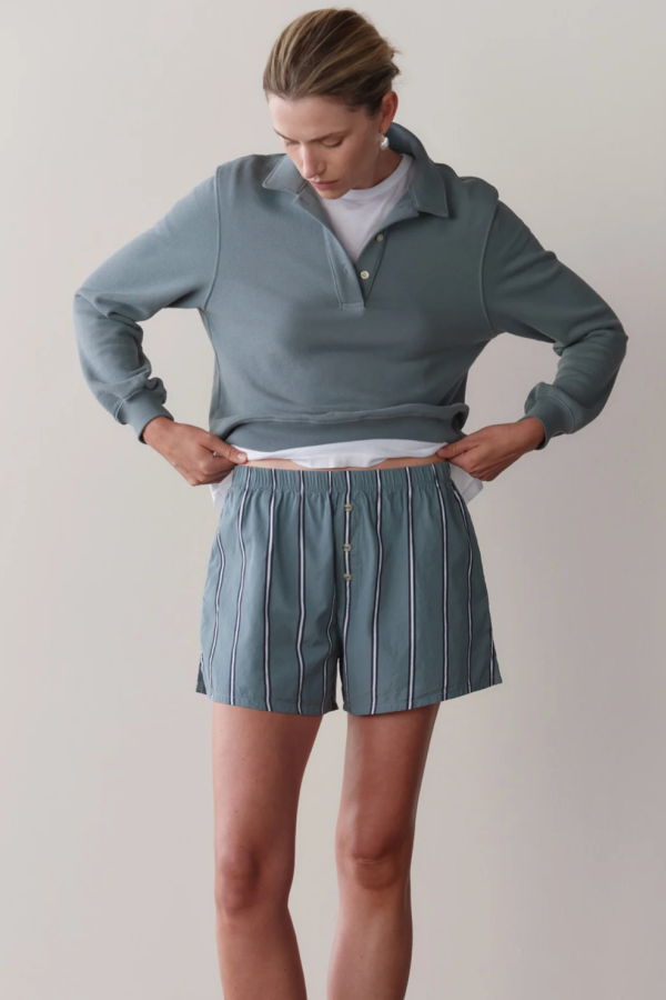 Donni. The Pop Stripe Boxer Shorts