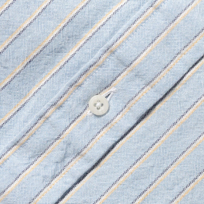 Gitman Vintage - Blue Striped Japanese Oxford