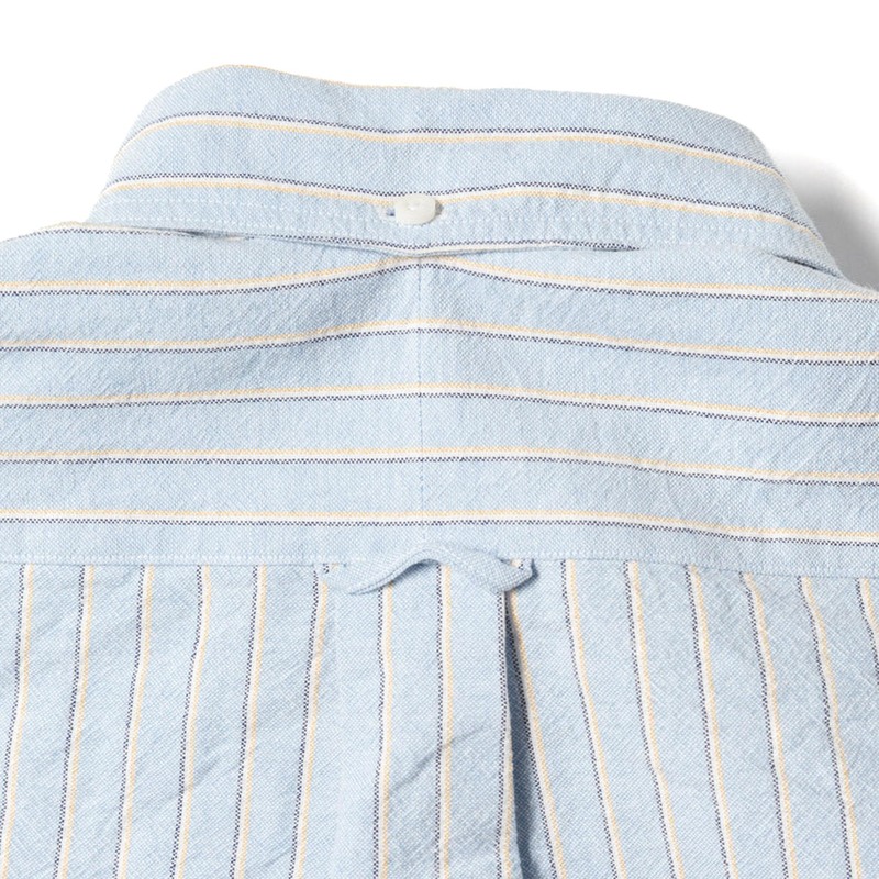 Gitman Vintage - Blue Striped Japanese Oxford