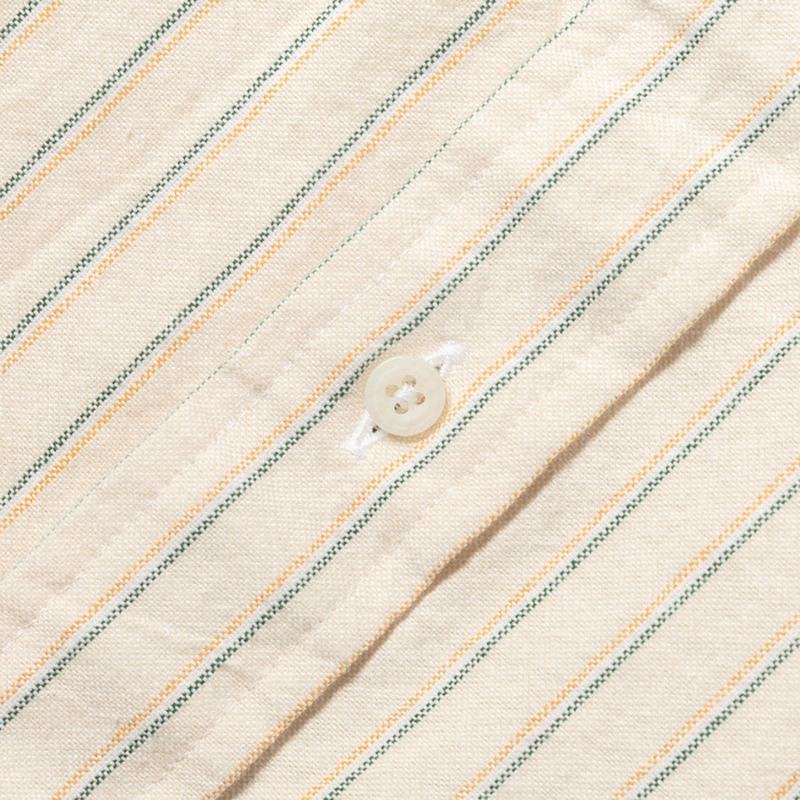 Gitman Vintage - Tan Striped Japanese Oxford