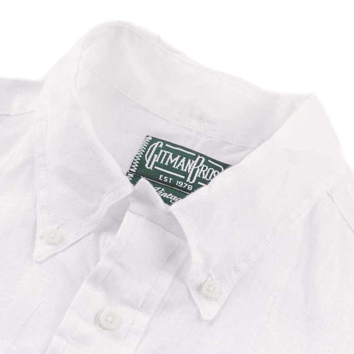 Gitman Vintage - White Linen - Image 2 of 4