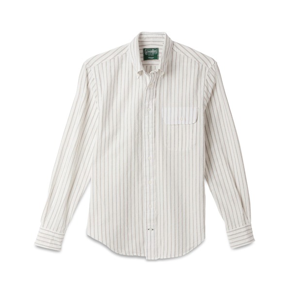 Gitman Vintage - White Striped Japanese Oxford