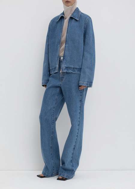 Christian Wijnants Jalit Jacket - Mole/Blue Hibiscus | Garmentory