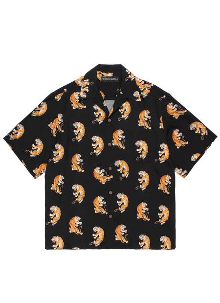 Wacko Maria GUILTY PARTIES GHOST IN THE SHELL HAWAIIAN SHIRT
