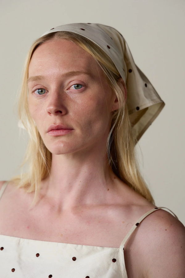 Donni. The Silk Taffeta Headscarf