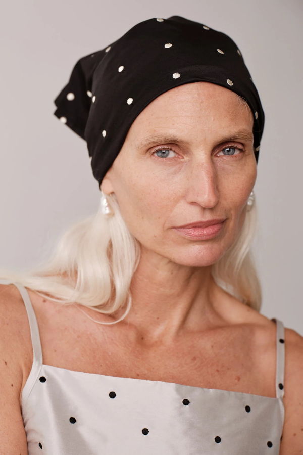 Donni. The Silk Taffeta Headscarf
