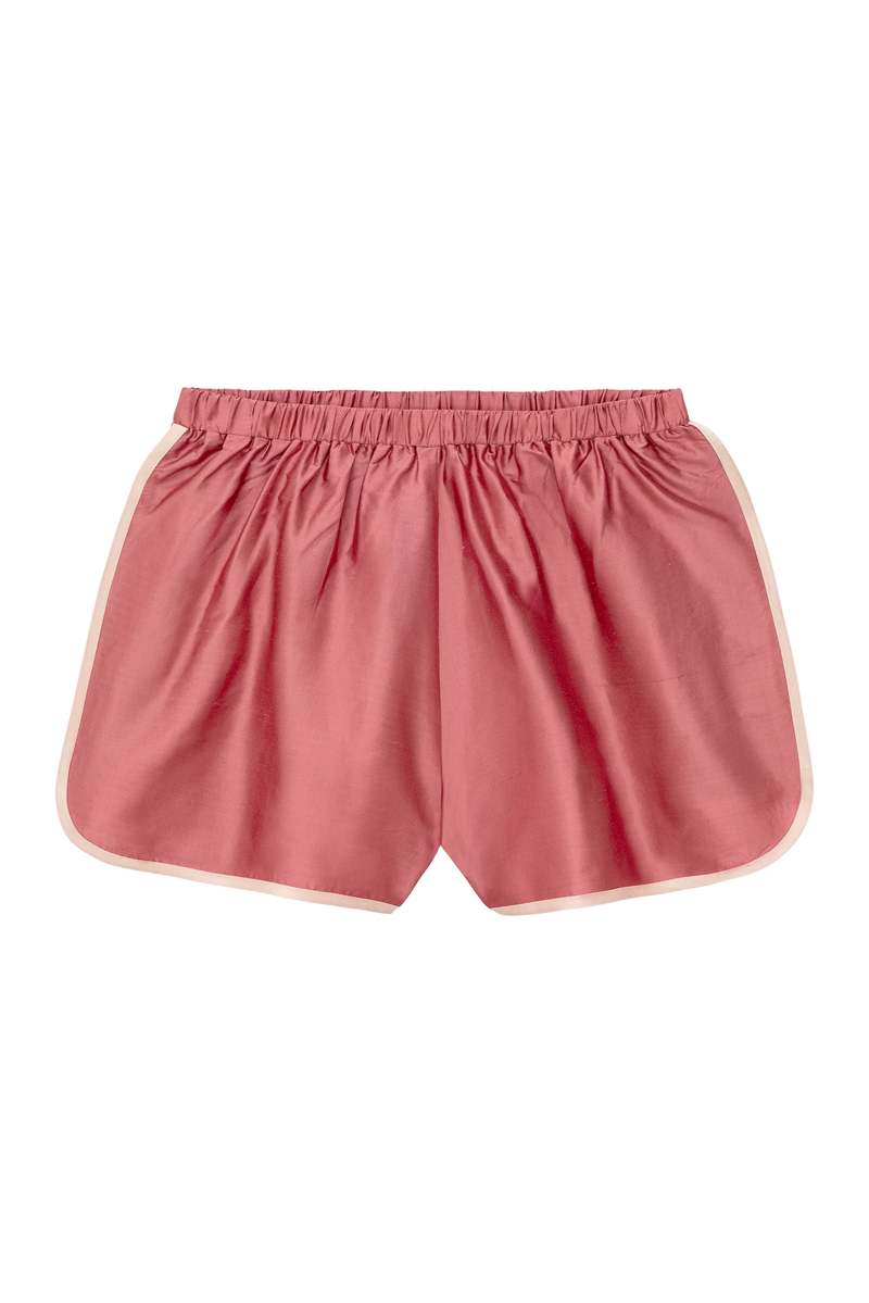 Donni. The Taffeta Racer Stripe Short
