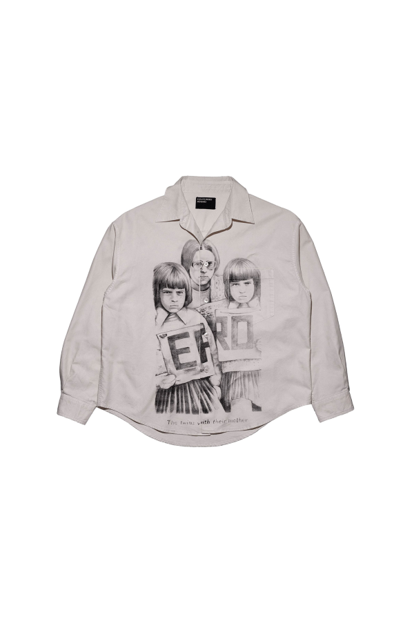 Enfants Riches Déprimés Everyday Shirt (Twins With Mother) - White/Black