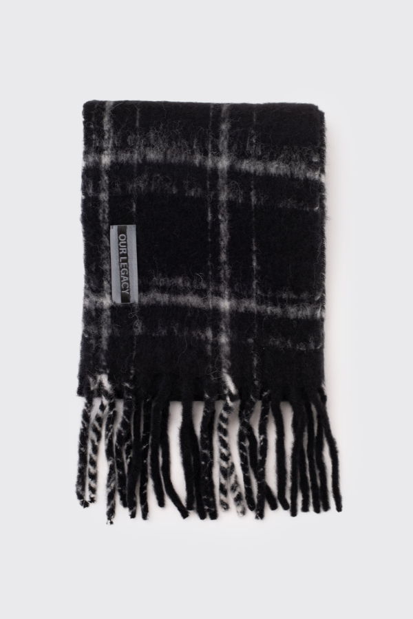 Our Legacy Estate Scarf - Black