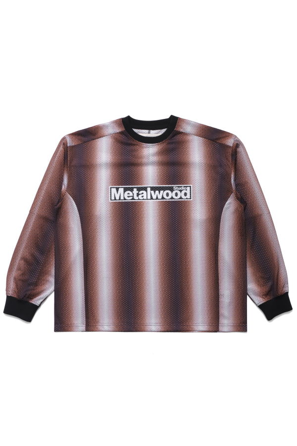 Metalwood Digital Ombre Top Crewneck