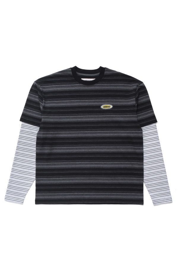 Metalwood Double Layer Striped Tee