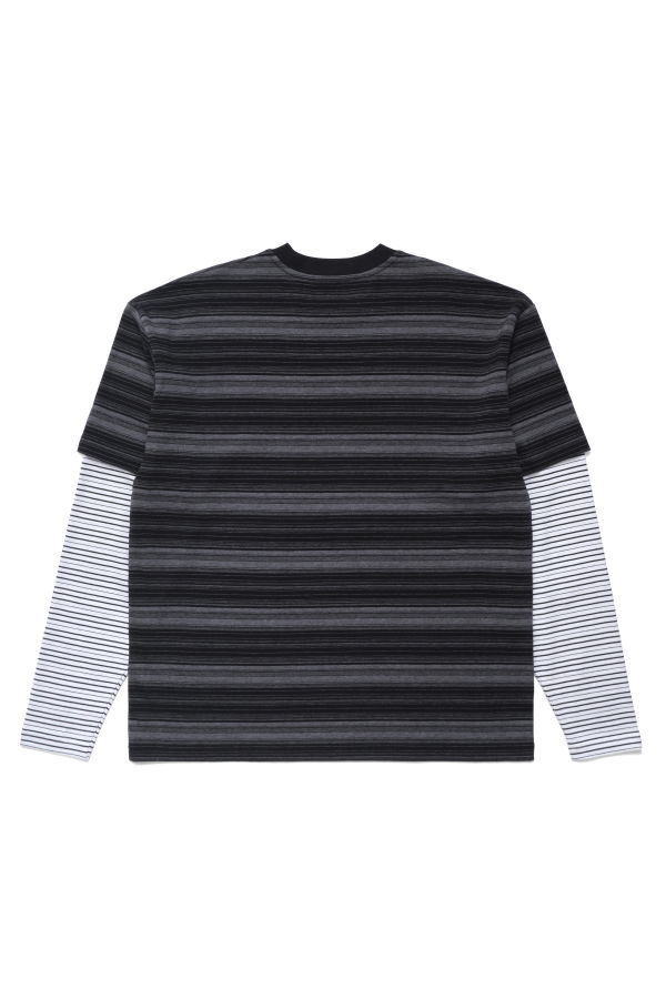Metalwood Double Layer Striped Tee