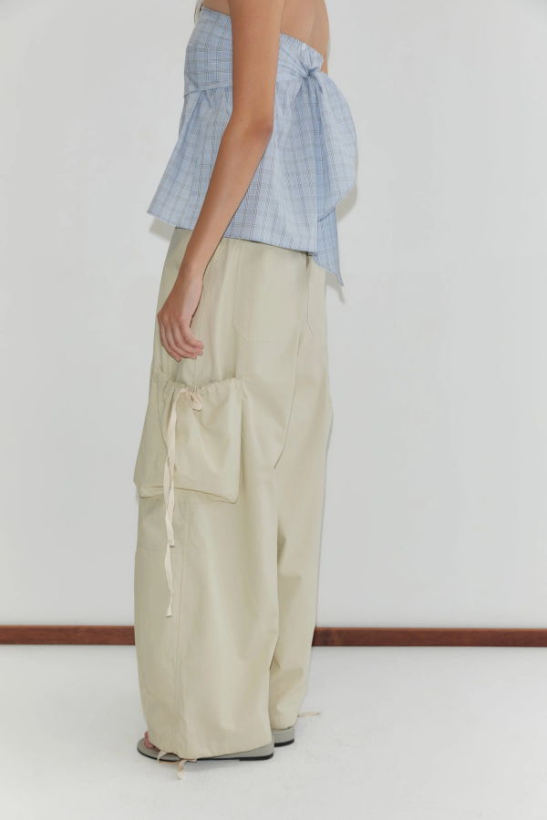 Deiji Studios Cargo Pant - Stone