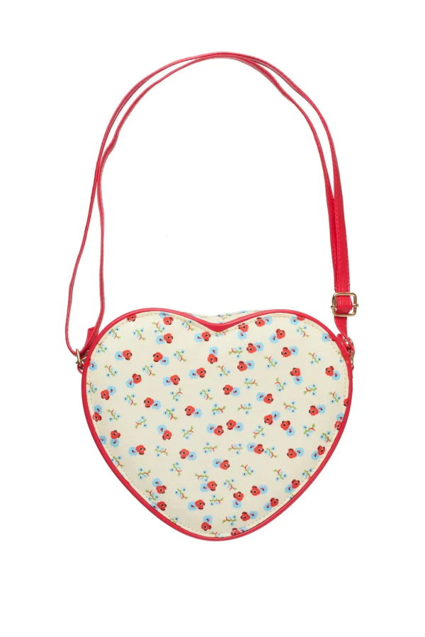 KIDS Rockahula Kids Martha Ditsy Floral Heart Purse