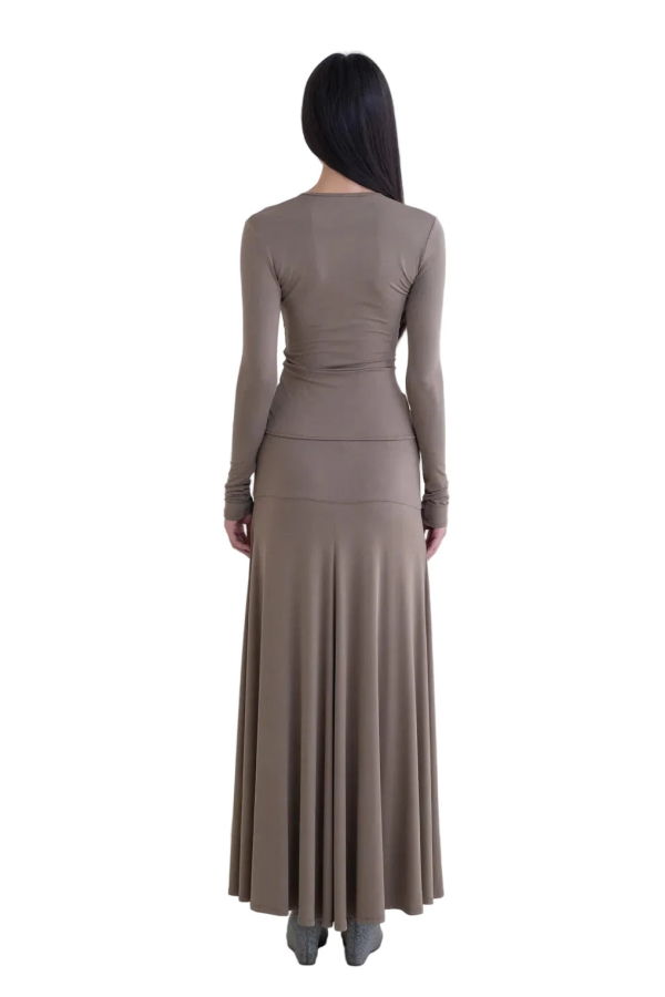 BELLE ANNA Rumi Skirt - Taupe