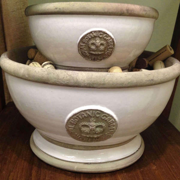 Petals Patio & Garden Hampton Kew Footed Bowl, 3 Seal