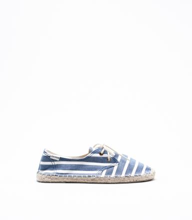 Soludos Classic Stripe Lace Up Derby Soludos Classic Stripe Lace Up Derby