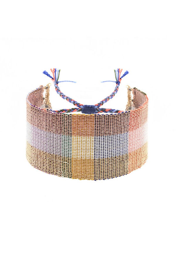 Marie Laure Chamorel Multicolor Sliding Knot Bracelet