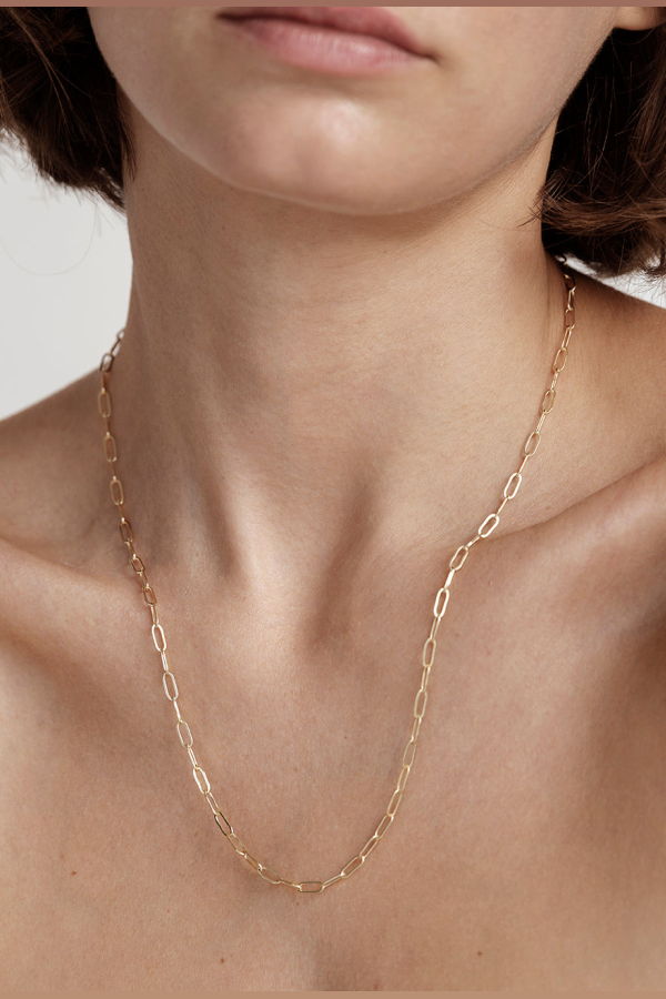 MASLO CO. Drawn Cable Chain Necklace
