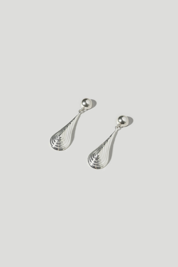 Maslo Jewelry Farrow Earrings - Silver