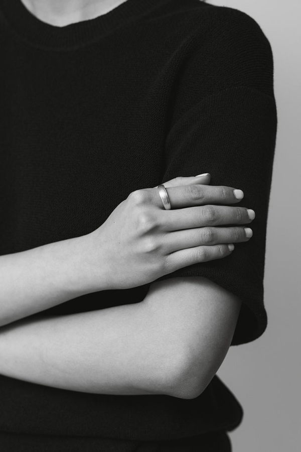 Maslo Jewelry Lucienne Ring - Silver