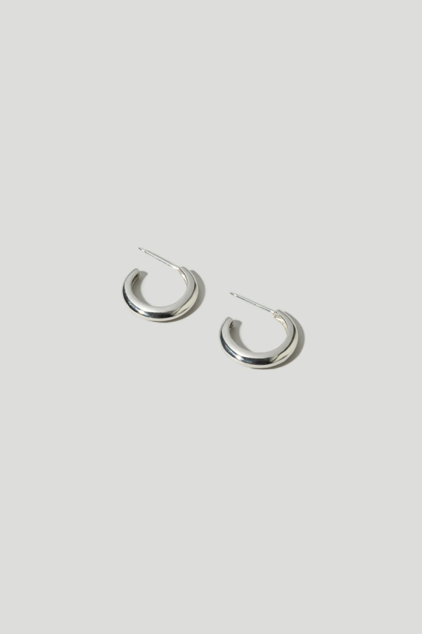 Maslo Jewelry Medium Classic Hoops Earrings
