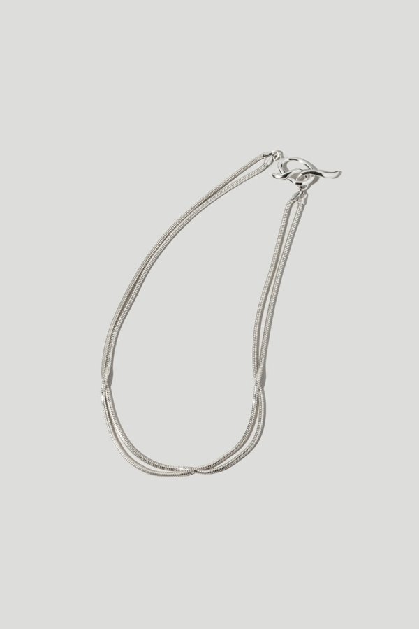 Maslo Jewelry Piare Necklace - Silver