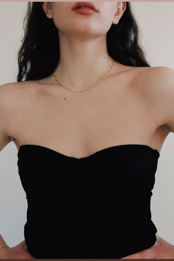 Maslo Jewelry Scallop Necklace