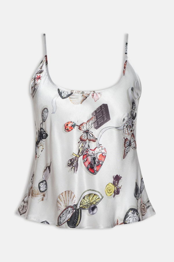 L'agence Charmy Satin Camisole