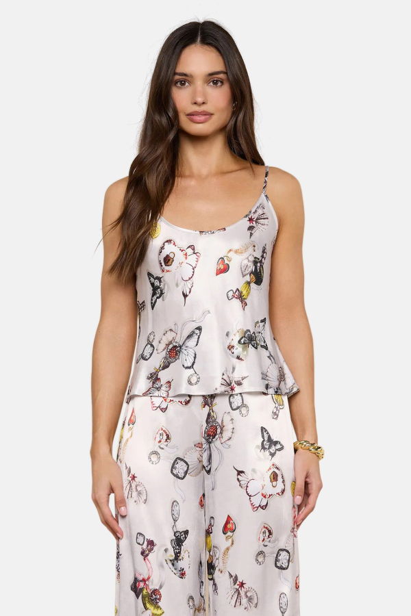 L'agence Charmy Satin Camisole