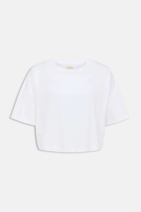 L'agence Daria Oversized Cropped Tee