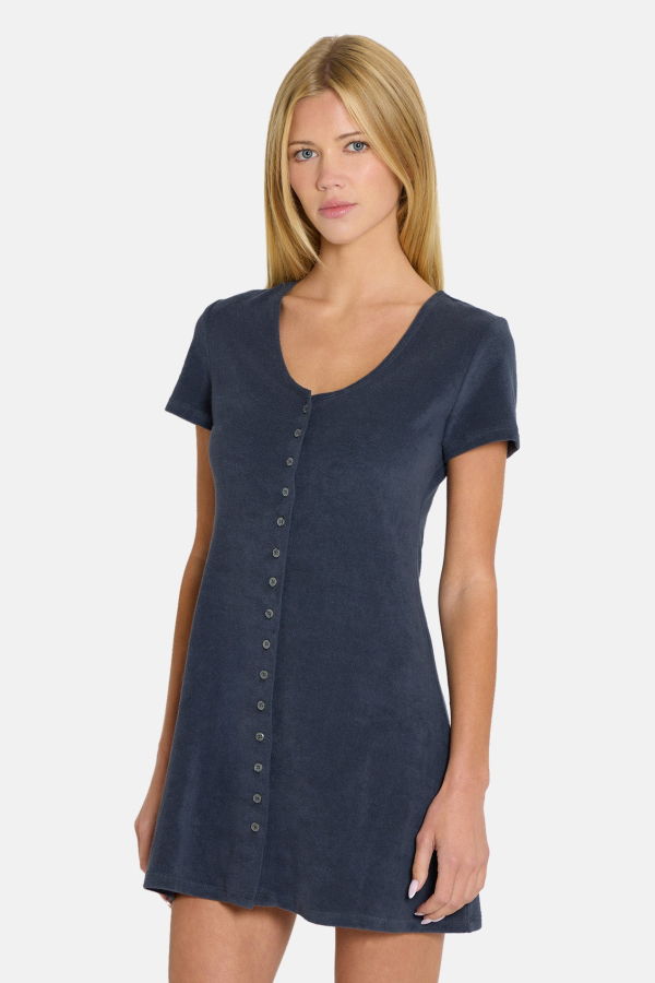 The Tile Club Hannah Terry Buttondown Dress