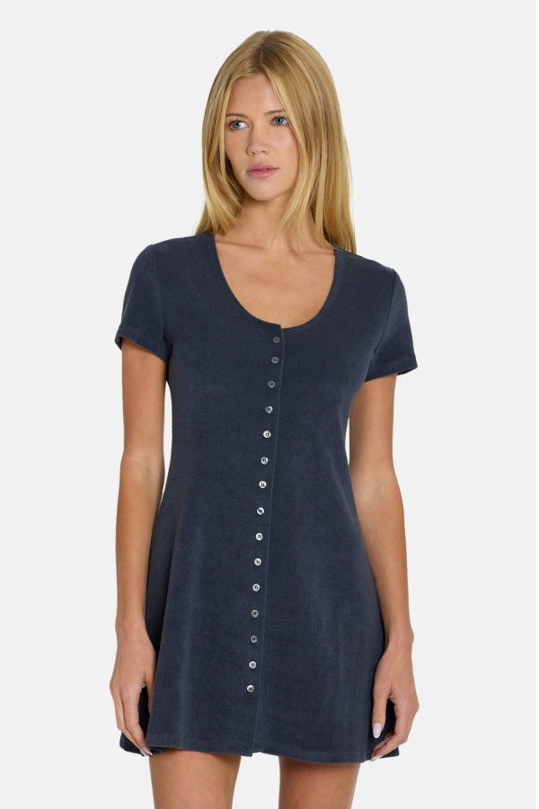 The Tile Club Hannah Terry Buttondown Dress