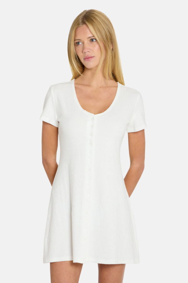 The Tile Club Hannah Terry Buttondown Dress