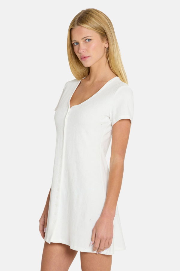 The Tile Club Hannah Terry Buttondown Dress