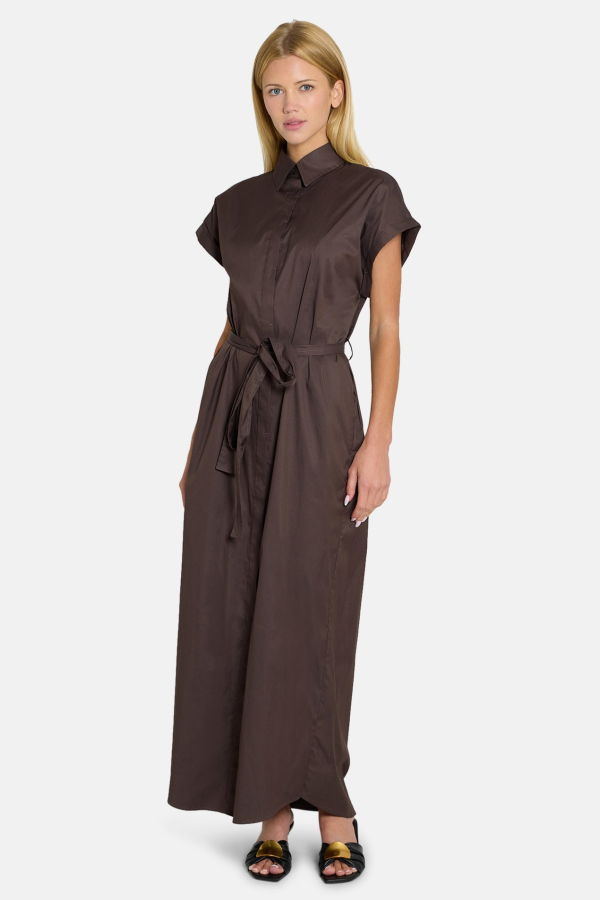 The Tile Club Maidstone Maxi Shirt Dress