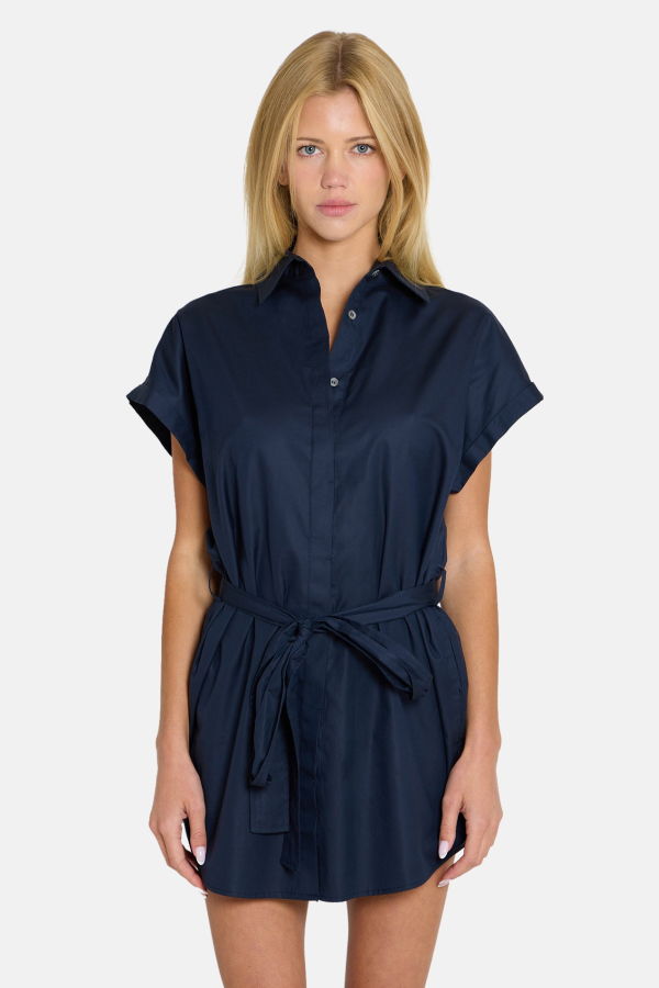 The Tile Club Maidstone Mini Shirt Dress