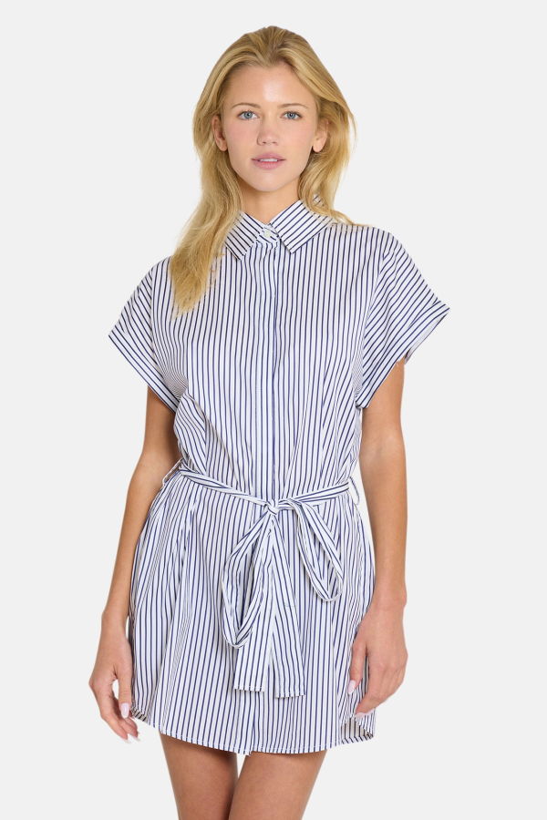 The Tile Club Maidstone Mini Shirt Dress