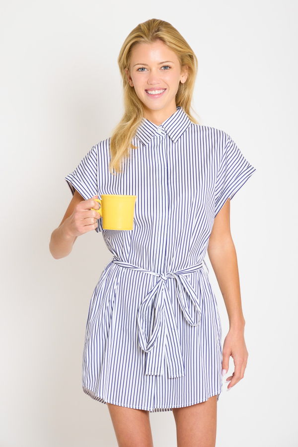 The Tile Club Maidstone Mini Shirt Dress