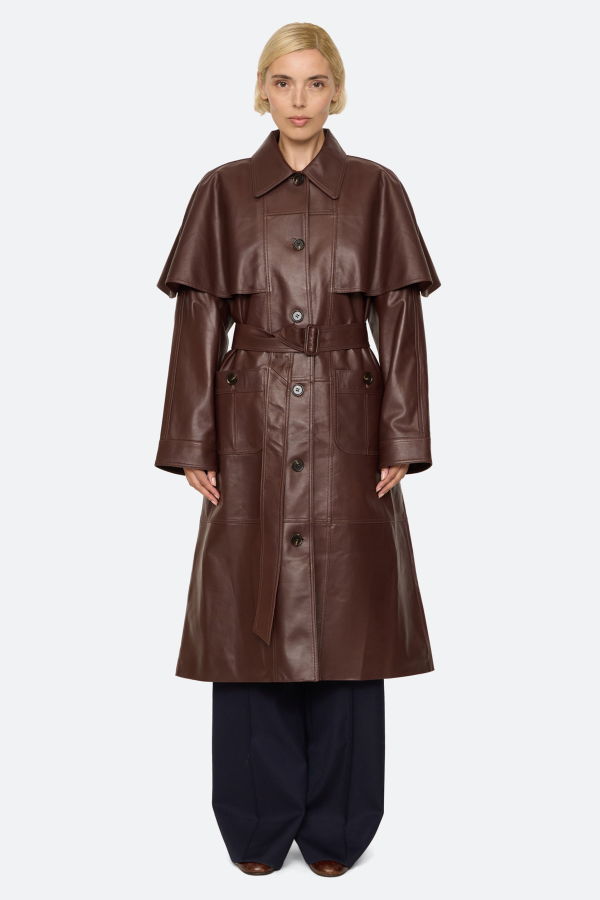 Sea NY Caitlin Coat - Brown