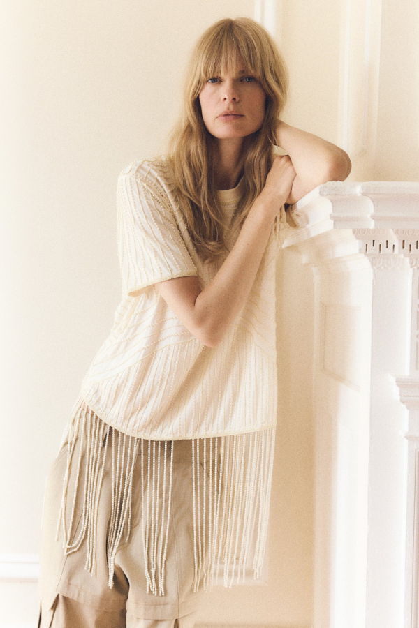 Sea NY Carlotta S/S Top - Cream